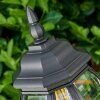 Lentua Buiten staande lamp Zwart, 1-licht, Bewegingsmelder