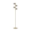 Lucide TYCHO Staande lamp Goud, 4-lichts