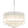 Globo SIERRA Hanger LED Chroom, 12-lichts