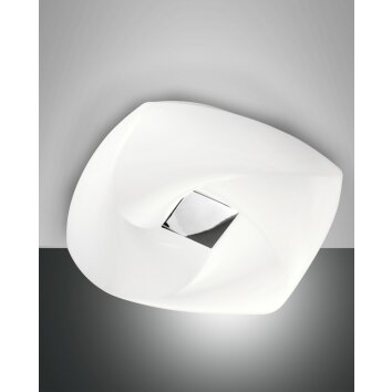 Fabas Luce Arbatax Plafondlamp LED Wit, 1-licht