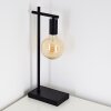 Pamunkey Tafellamp Zwart, 1-licht