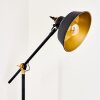Luven Staande lamp Goud, Zwart, Zwart-Goud, 1-licht