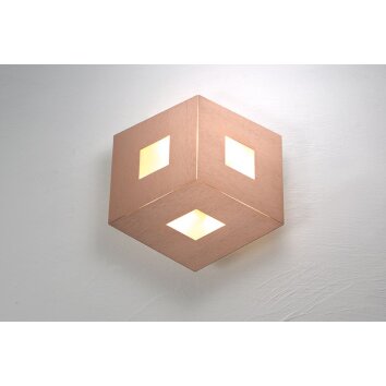 Bopp-Leuchten BOX COMFORT Muurlamp LED Goud, Roze, 3-lichts