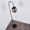 Agropoli Staande lamp Zwart, 1-licht