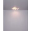 Globo MUNNI Plafondlamp LED Nikkel mat, 1-licht