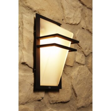 Eglo Park Buiten muurverlichting Glas, Wit, 1-licht