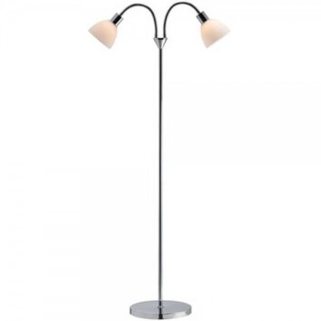 Nordlux RAY Staande lamp Chroom, 2-lichts