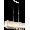 Globo SIERRA Hanger LED Chroom, 8-lichts