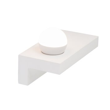 Globo CHRISTINE Muurlamp LED Wit, 1-licht