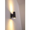 Globo LED Buiten muurverlichting Zwart, 2-lichts