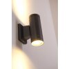 Globo LED Buiten muurverlichting Zwart, 2-lichts