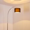 Wiby Staande lamp Nikkel mat, 1-licht