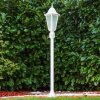 Hongkong Frost Buiten staande lamp Wit, 1-licht, Bewegingsmelder