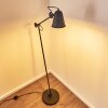 Pany Staande lamp Zwart, 1-licht