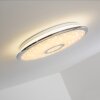 Jamton Plafondlamp LED Chroom, 1-licht, Afstandsbediening