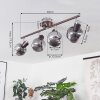 Arconciel Plafondlamp Bruin, 4-lichts