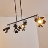 Lichinga Hanglamp Zwart, 4-lichts