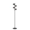 Lucide TYCHO Staande lamp Zwart, 4-lichts