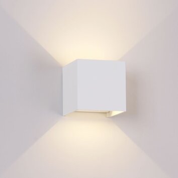 Mantra DAVOS Buiten muurverlichting LED Wit, 1-licht