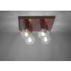 Leuchten Direkt TURN ME Plafondlamp Roest, 4-lichts