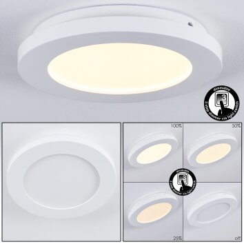 Siguna Plafondlamp LED Wit, 1-licht