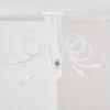 Wertach Plafondlamp Wit, 6-lichts