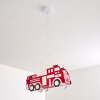 Praya Hanglamp Red, 2-lichts