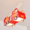 Praya Hanglamp Red, 2-lichts