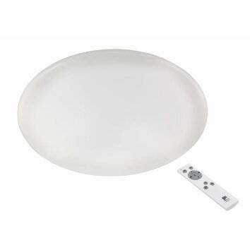 Eglo GIRON Plafondlamp LED Wit, 1-licht, Afstandsbediening