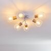 Koler Plafondlamp Wit, 6-lichts