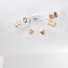 Koler Plafondlamp Wit, 6-lichts