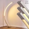 Ruswil Staande lamp LED Nikkel mat, 1-licht