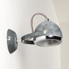 Foverup Wandlamp Chroom, Grijs, 1-licht