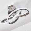 Cochato Plafondlamp LED Nikkel mat, 1-licht