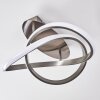 Cochato Plafondlamp LED Nikkel mat, 1-licht