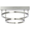 Brilliant Living Tunar Plafondlamp LED Nikkel mat, 1-licht