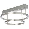 Brilliant Living Tunar Plafondlamp LED Nikkel mat, 1-licht