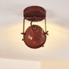 Glostrup Plafondlamp LED Roest, 1-licht