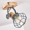 Nifun Plafondlamp Bruin, Grijs, 1-licht