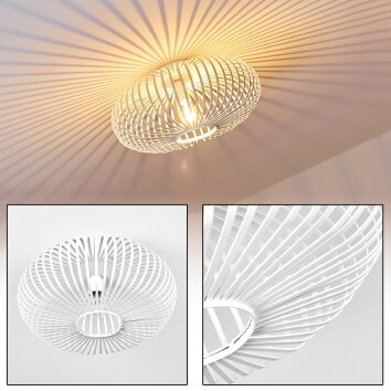 Oravi Plafondlamp Wit, 1-licht