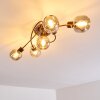 Arconciel Plafondlamp Bruin, 5-lichts