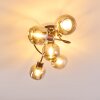 Arconciel Plafondlamp Bruin, 5-lichts