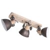 Steinhauer Gearwood Plafondlamp Antraciet, 3-lichts