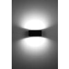 Lutec LED Buiten muurverlichting Antraciet, 1-licht