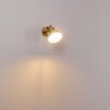 Fresno Wandlamp Zwart-Goud, 1-licht