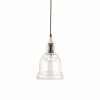 Ideallux GRETEL Hanger Bruin, Zwart, 1-licht
