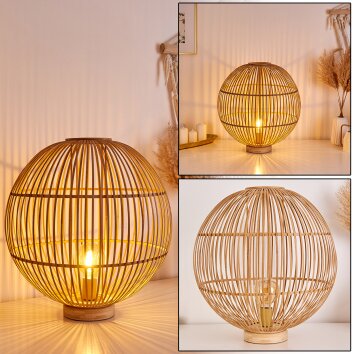 Lares Tafellamp lichtbruin, 1-licht