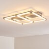 Beken Plafondlamp LED Staal geborsteld, 1-licht