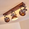Gudo Plafondlamp Roest, 3-lichts