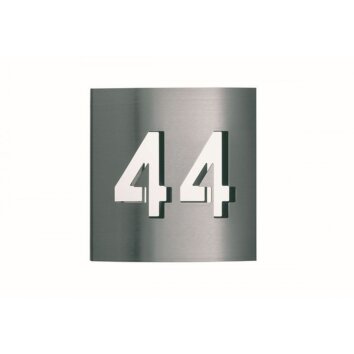 Albert 976 Huisnummer roestvrij staal